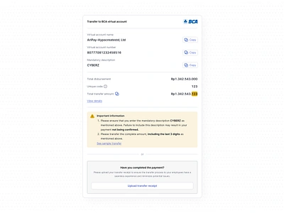 Transfer instruction details daily ui design logo transfer instructions transfer method ui ui design uiux ux