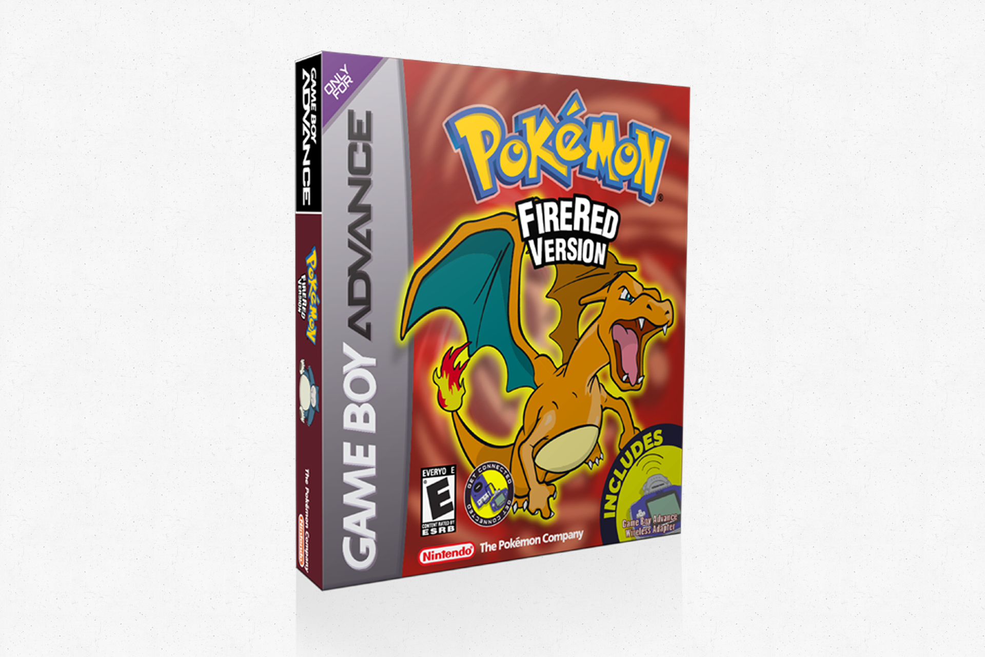 Pokemon Red Version (Game Boy) HQ Box Art by JadeLune on DeviantArt