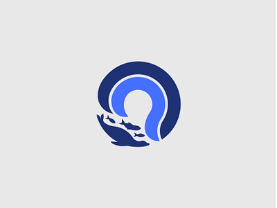 Aquarium Logo Mark aquarium aquatic branding conservation logo logo mark sea lion water