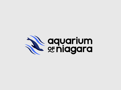 Aquarium Logo aquarium aquatic branding custom type design graphic design logo logo type typography vector