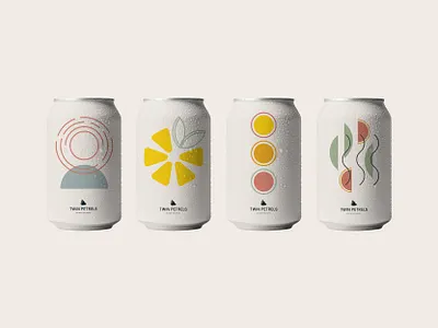 Seltzer Packaging Design abstract branding custom type design graphic design logo minimal packaging seltzers