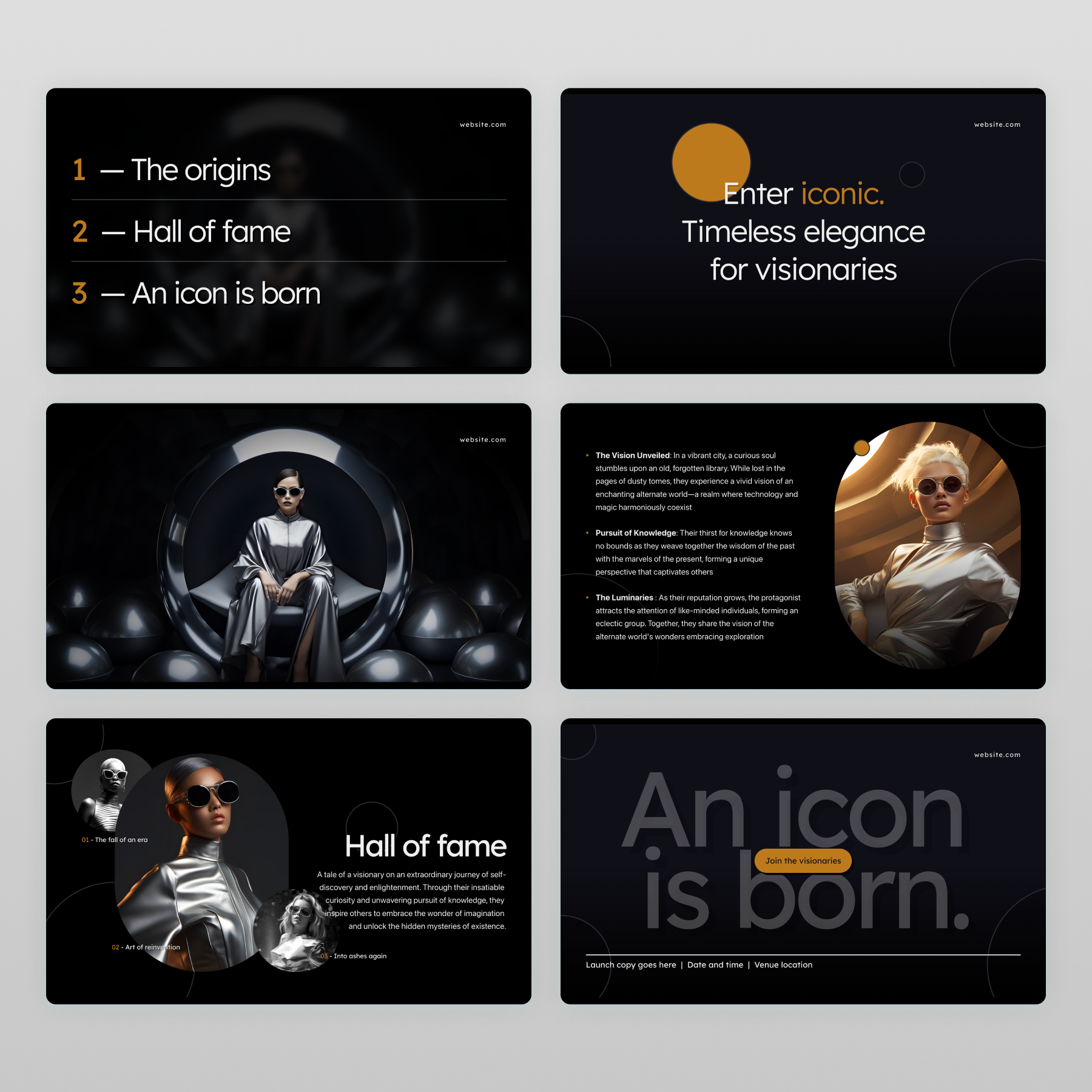 Iconic Product Launch Deck by Sanim Shrestha on Dribbble