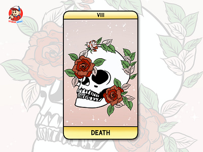 In the world of Tarot comes the Botanical Tarot – Death character design cute character design death design design for sale design tarot graphic design open commisions tarot botanical vector character vectorstyle
