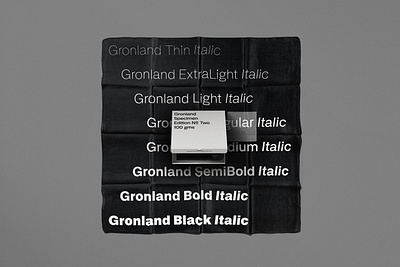 Gronland™ Font animation branding design graphic design illustration logo vector