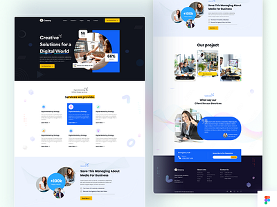 Creative Design Agency Website 11