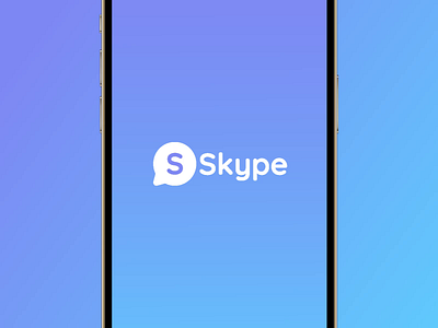 Skype | Reimagined animation app chat interaction microsoft motion graphics product product design skype