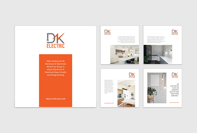 Social media post design for DK Electric