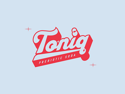 Toniq Prebiotic Soda - Brand Design american brand branding design graphic graphic design illustration logo soda sprouts typography vector whole foods