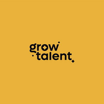 Grow Talent branding design graphic design logo