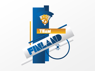 hockey avant-garde print finland ice hockey iihf logo logotype sport sportbranding sportlogo