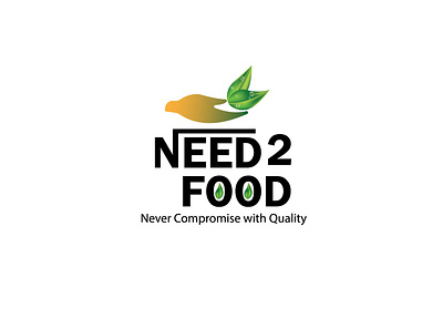 Need 2 Food Logo appicon applogo brand identity creativelogo daily logo girdlogo gradient logo logo concept logo mark