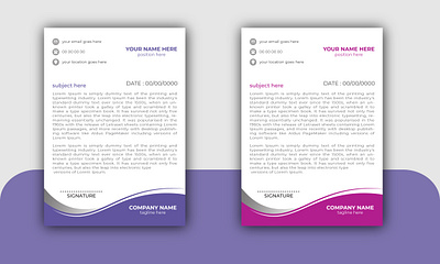 letterhead business flyer design flyer design illustration latterhead letterhead post poster