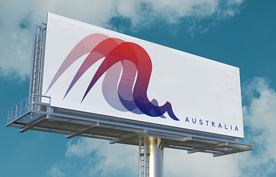 Australia Branding branding design graphic design logo mockup tourism typography vector