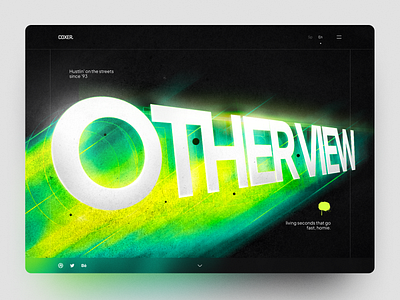 Header experiment 3d app appdesign design graphic design illustration interfacedesign letters logo ui ux webdesign