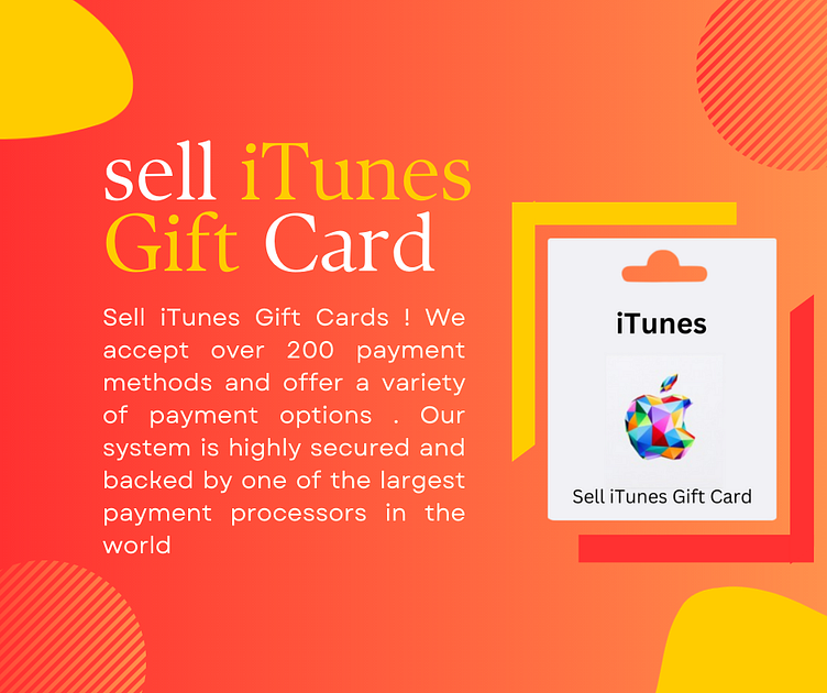 sell iTunes Gift Card by Gift card to cash on Dribbble