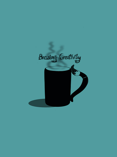 Brewing creativity graphic design minimal