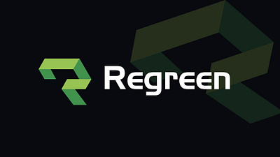 Regreen Logo Design branding design graphic design icon illustration lo logo logo design minimal typography vector web website