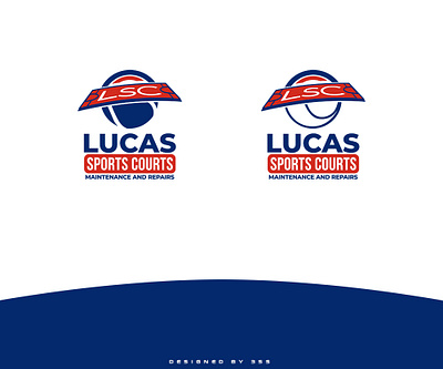 Lucas Sports Courts ball court courts design footbal logo lsc soccer sport tennis