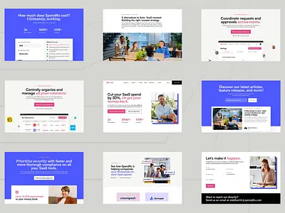 Spendflo.com : SaaS Website Revamp (Live) animation conversion rate optimisation homepage homepage animation homepage design landing page design marketing site marketing website saas saas animation saas design saas product saas website web design web development webflow website website revamp