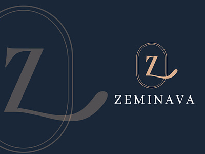 ZEMINAVA LOGO DESIGN app branding clean design flat graphic design icon illustration illustrator logo logo design minimal photoshop typography ui ux vector web web design website