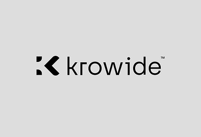 Krowide™ brand identity branding conceptlogo design designer graphic design graphic designer logo logodesign logodesigner logolove logomark logotype timelesslogo vector