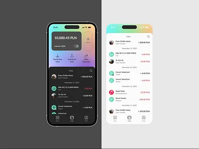 Mobile banking app app banking card case study design finance fintech mobile app product design ui ui design