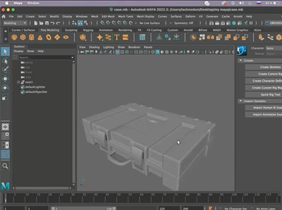 3D work with maya 3d animation
