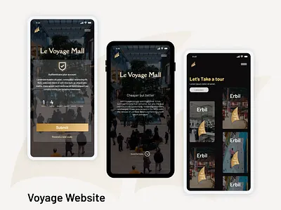Voyage Website - Landing app branding design dribbble figma landing page mobile ui ux website
