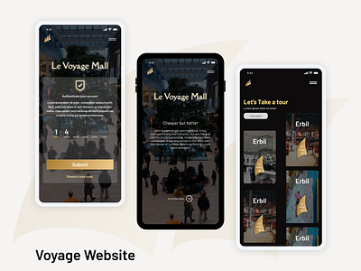 Voyage Website - Landing app branding design dribbble figma landing page mobile ui ux website