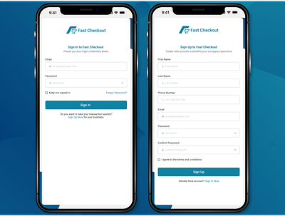 Fast Checkout Sign In and Sign Up Mobile Responsive Design 3d animation app art branding design graphic design icon illustration illustrator logo logo design minimal motion graphics typography ui ui design ux web website