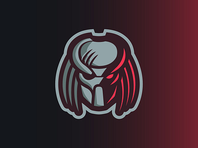 Yautja Predator Mask alien astronaut branding esports gaming logo mascot mask movie predator space sports yautja