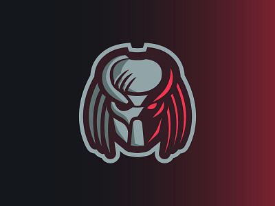 Yautja Predator Mask alien astronaut branding esports gaming logo mascot mask movie predator space sports yautja