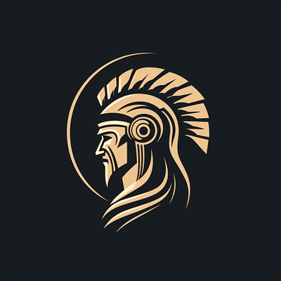 Spartan Logo athletics knight spartan trojan warrior