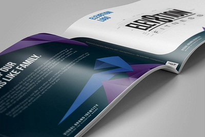 Elevation Fitness | Branding Concept billboard book branding brochure design fitness graphic design gym illustration logo vector