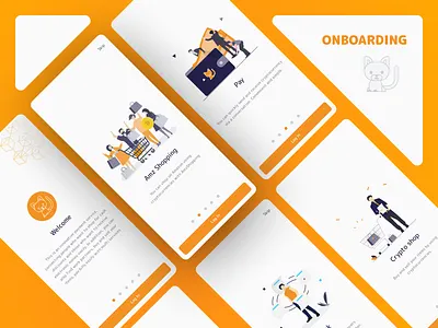 Onboarding screen - Mobile