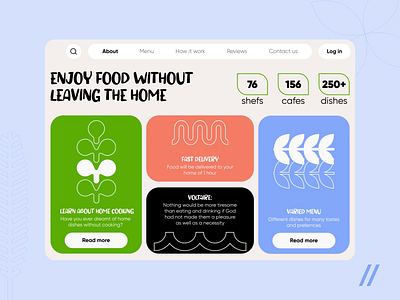 Food Marketplace Web Service animation app branding design graphic design illustration logo motion graphics typography ui ux vector
