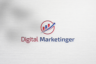Digital Marketinger (Logo Design) branding graphic design logo
