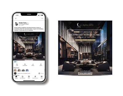 Real Estate (Social Media Posting) graphic design ui