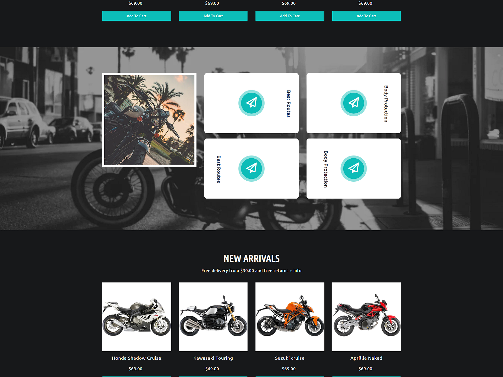 Motorify Free Shopify Landing Page Template by Ecomify on Dribbble
