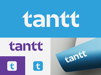 tantt logo branding design graphic design identity logo tantt