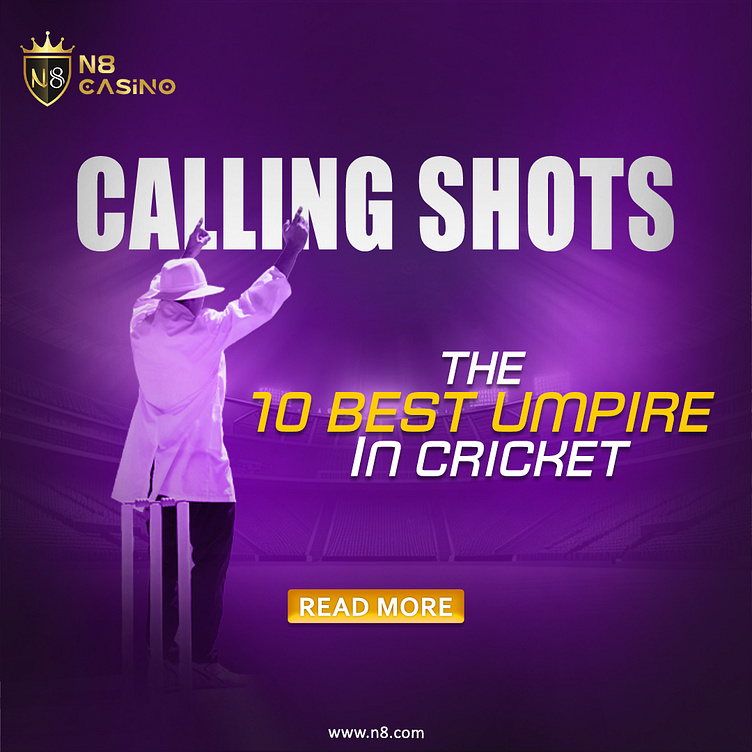 Calling the Shots The 10 Best Umpires in Cricket by N8 Games on Dribbble
