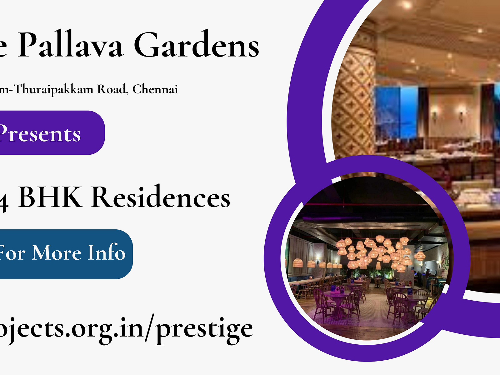 Prestige Pallava Gardens At PallavaramThuraipakkam Road, Chenna by