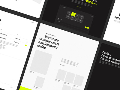 @TheHorizon design dribble exploration figma horizon horizonagency layout web design website