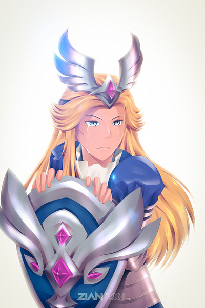 Hero Splash Art - Jeanne