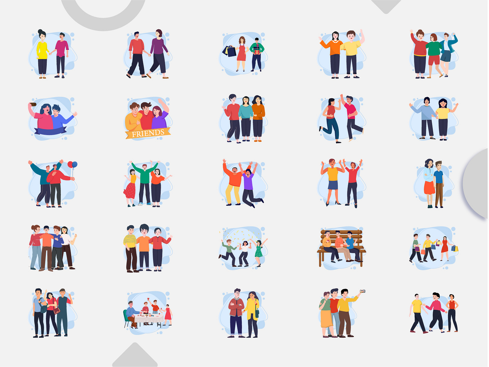 celebrate-friendship-day-illustrations-by-blinix-solutions-on-dribbble