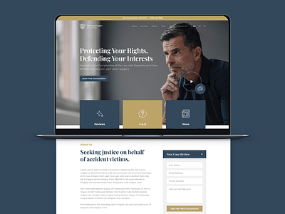 Luxury Law Legal Firm Website attorney business clean elegant figma firm home page justice landing page law firm law legal firm lawyer legal adviser legal firm luxury professional ui ui design uiux website landing