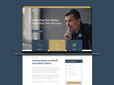 Luxury Law Legal Firm Website attorney business clean elegant figma firm home page justice landing page law firm law legal firm lawyer legal adviser legal firm luxury professional ui ui design uiux website landing