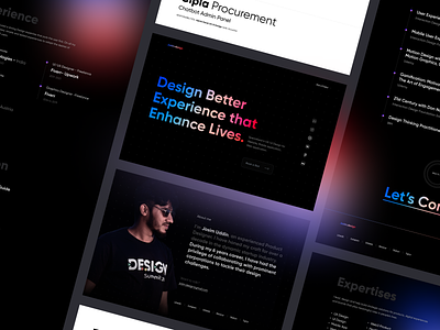 #Exploration - Personal Website agency website personal website ui ui design ux ux design web web design website
