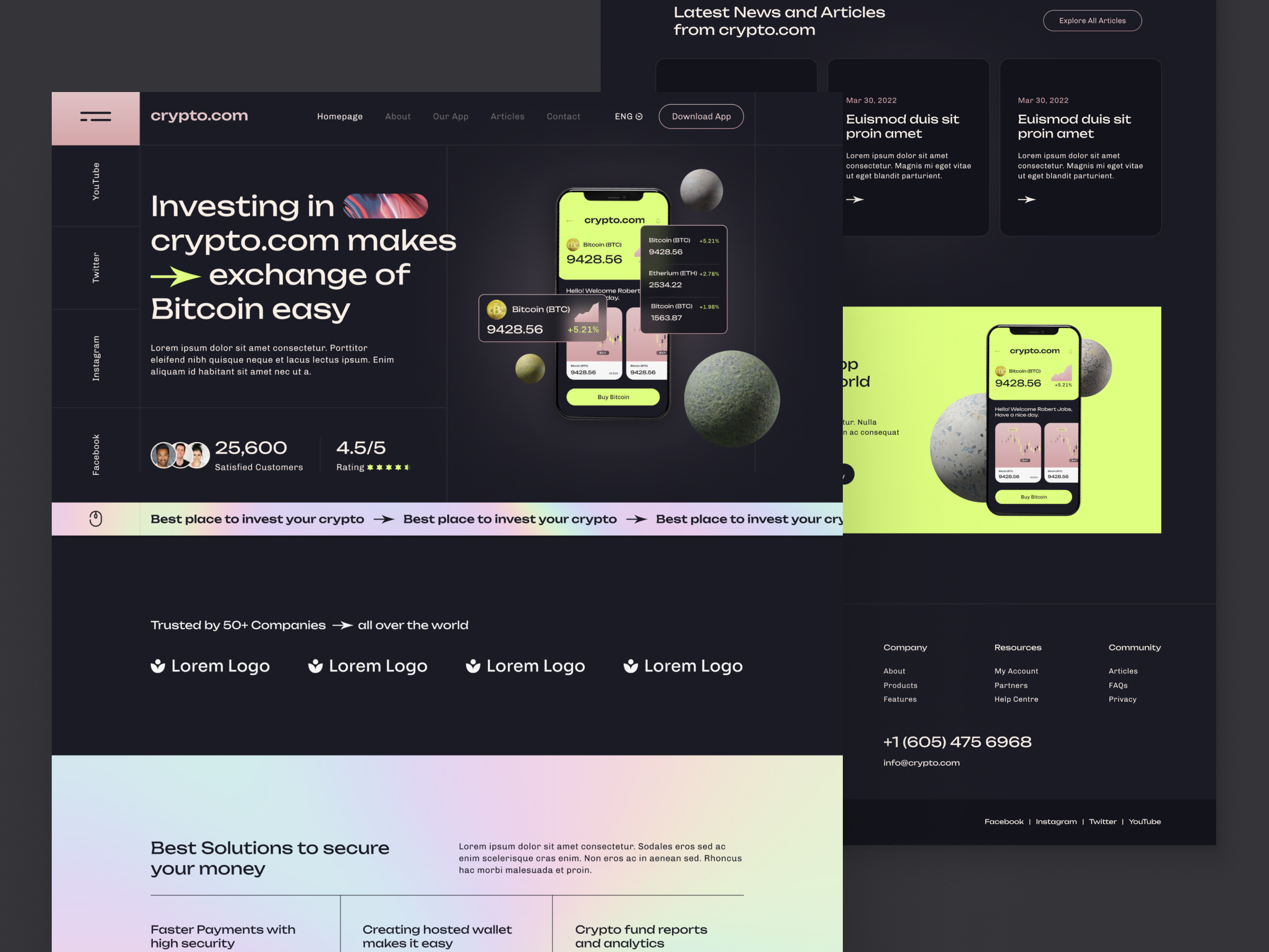 Crypto.com - Website Design by Saurabh Katna on Dribbble