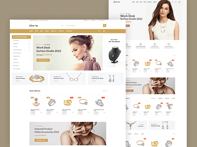 Jewelry Store HTML Template - Hiraola fashion html5 modern online store responsive shopping shopping store